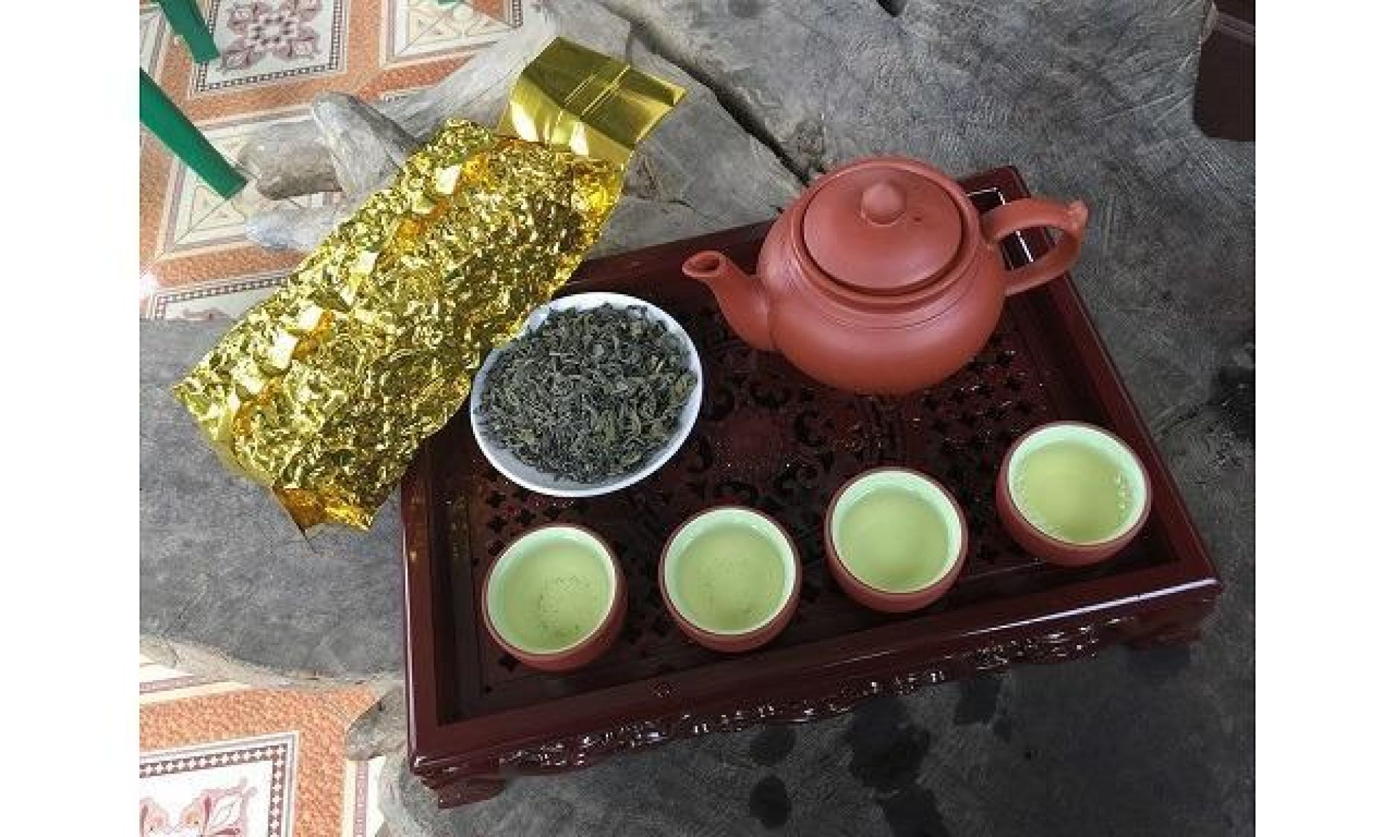 Chè xanh Bát Tiên (Túi nilon)